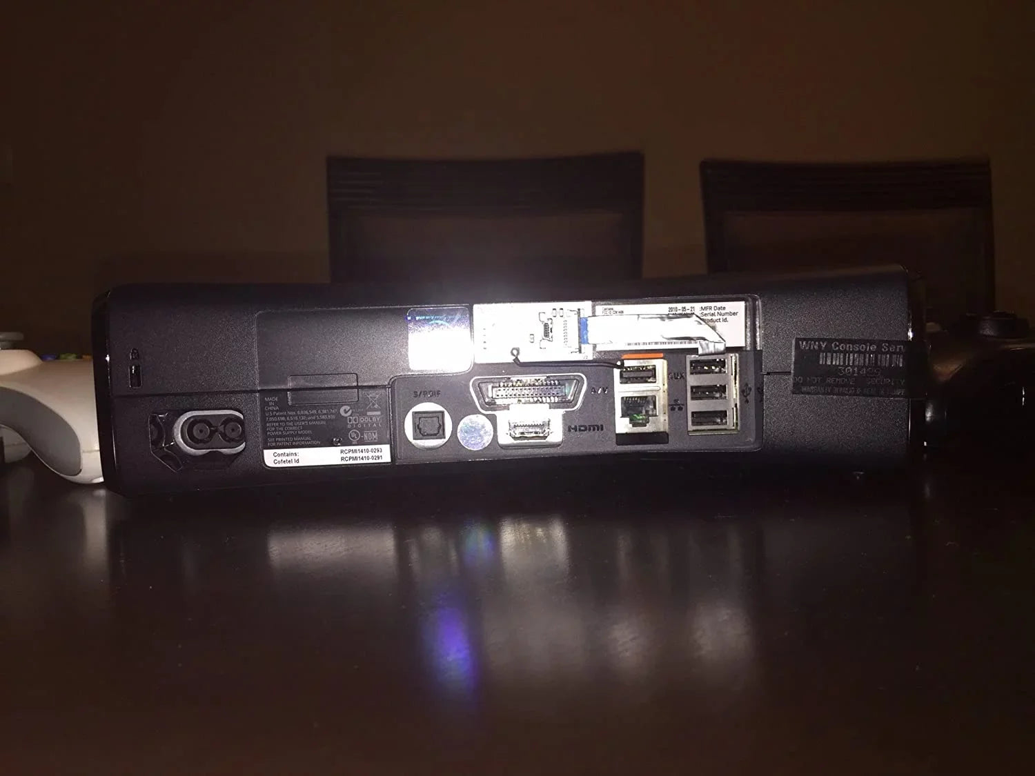 Microsoft Console (Refurbished) Restored Xbox 360 System Matte 250GB Black
