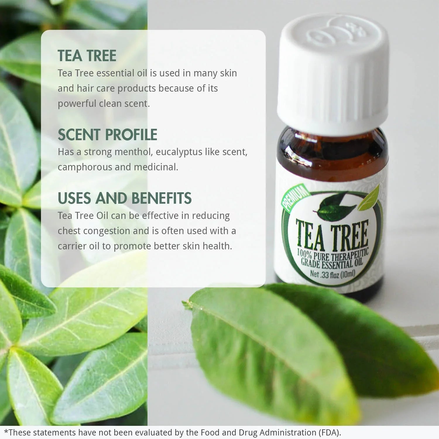Healing - - Solutions Grade Tree Tea Essential Therapeutic Best 100% Pure, (60ml) Oil 60ml/2oz Oil