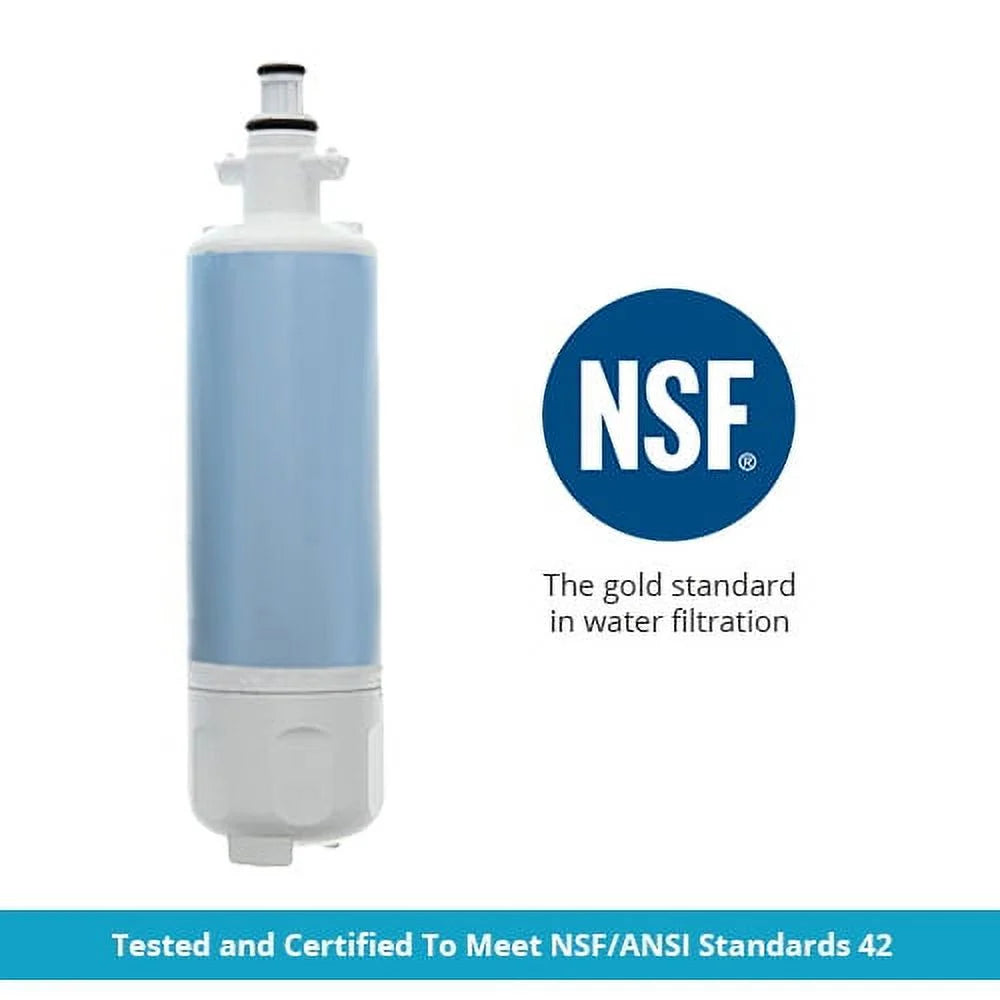 / LFXS29626W (2 for Water LFXS29766S Pack) Replacement / LFXS29626S Refrigerators LFXS29626B Filter / LG