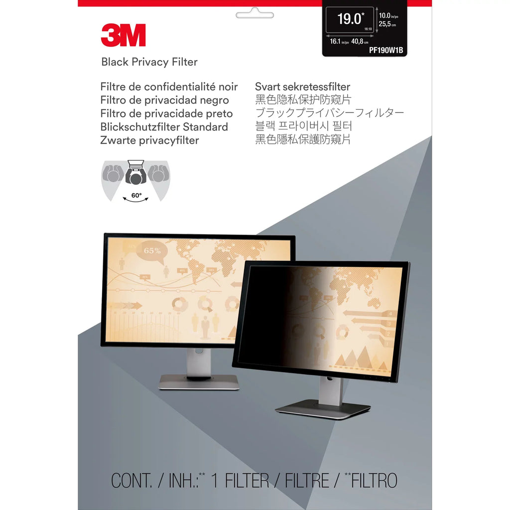 (16:10) 19" Privacy for Filter Widescreen Monitor (PF190W1B)