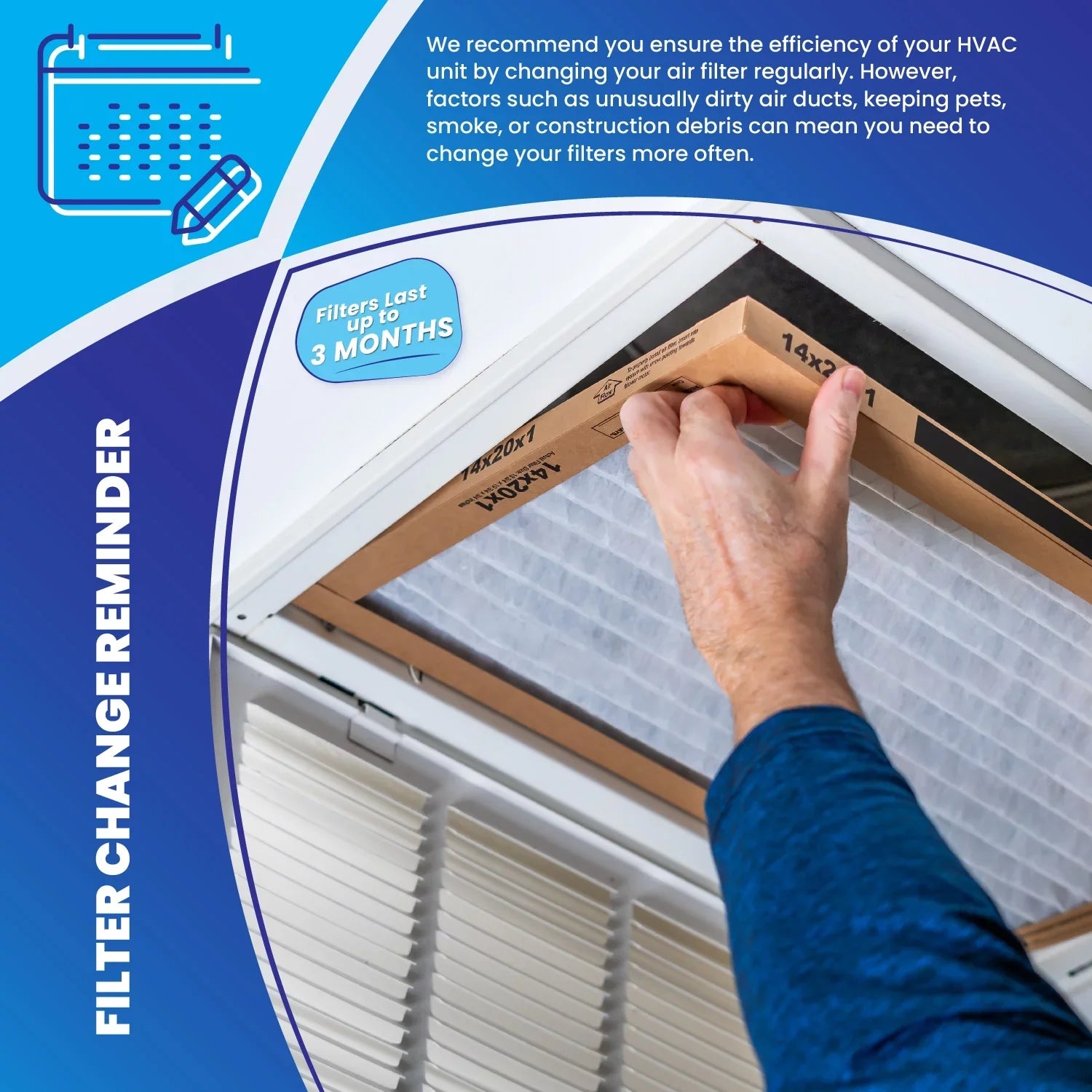 Filter (APR Platinum 30x30x1 (Actual Size) 1550) 1-Inch Accumulair