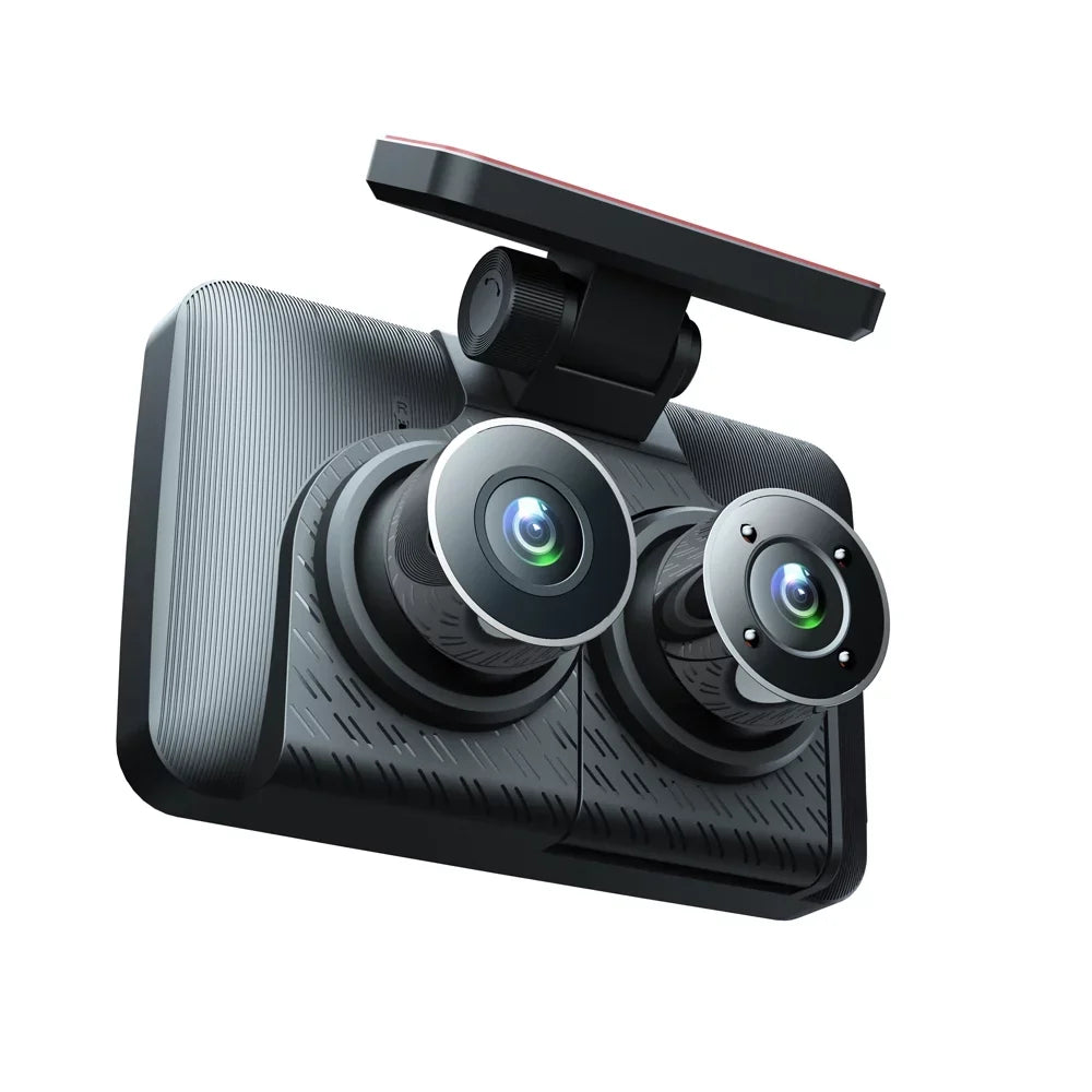 Mirror Triple Recording Video Dash Clear Channel Andoer Camcorder, Car 4in Car Rearview Cam,