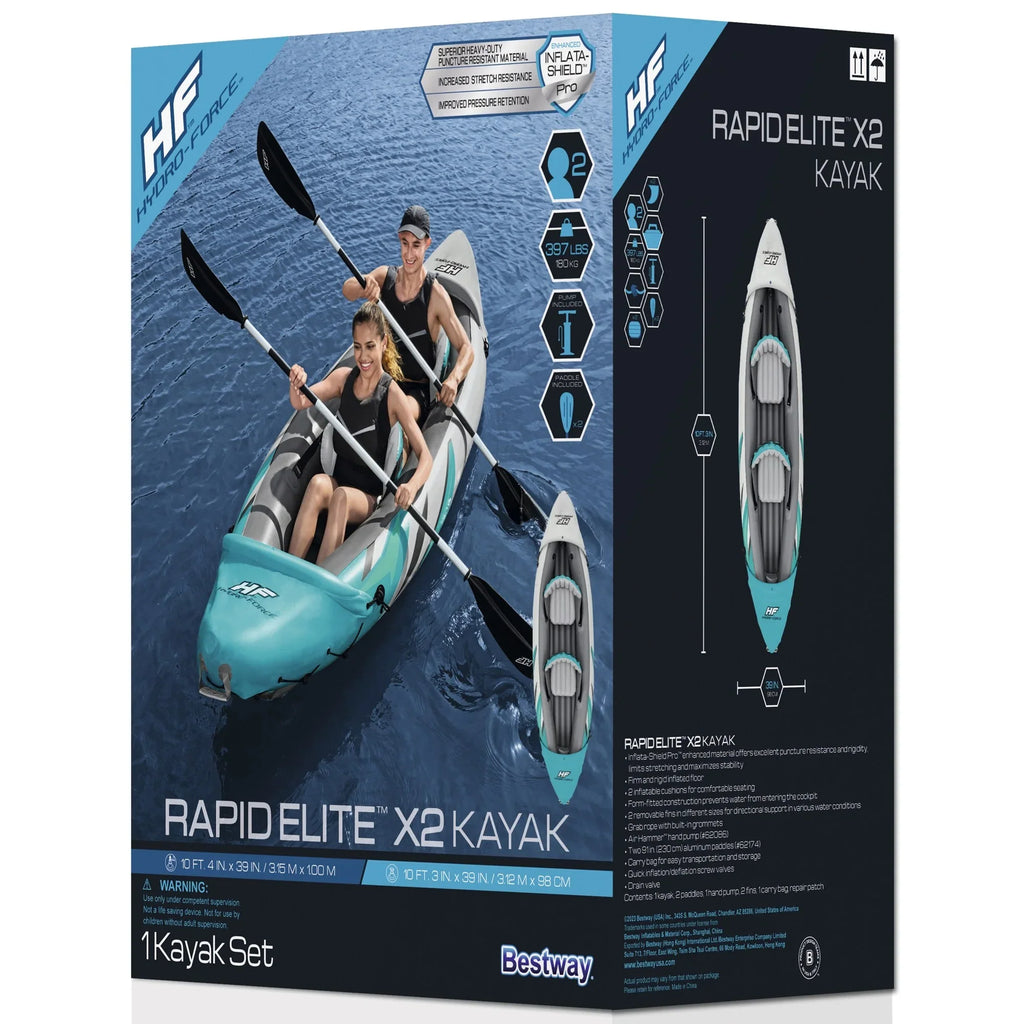 Hydro-Force Raft Set Voyager X4 Inflatable 11'6"