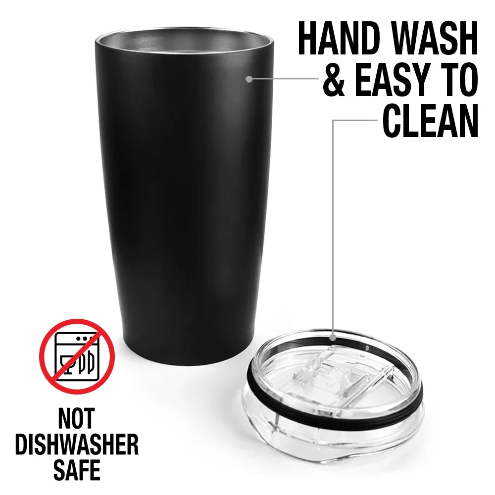Vacuum Sword Tumbler and Stainless for oz 20 Insulated Coffee & Sliding | Drinks Beverages Travel Lid Mug/Cup, Cold Leakproof Hot Great Hobbit/Bilbo The Wall with Double Baggins Steel