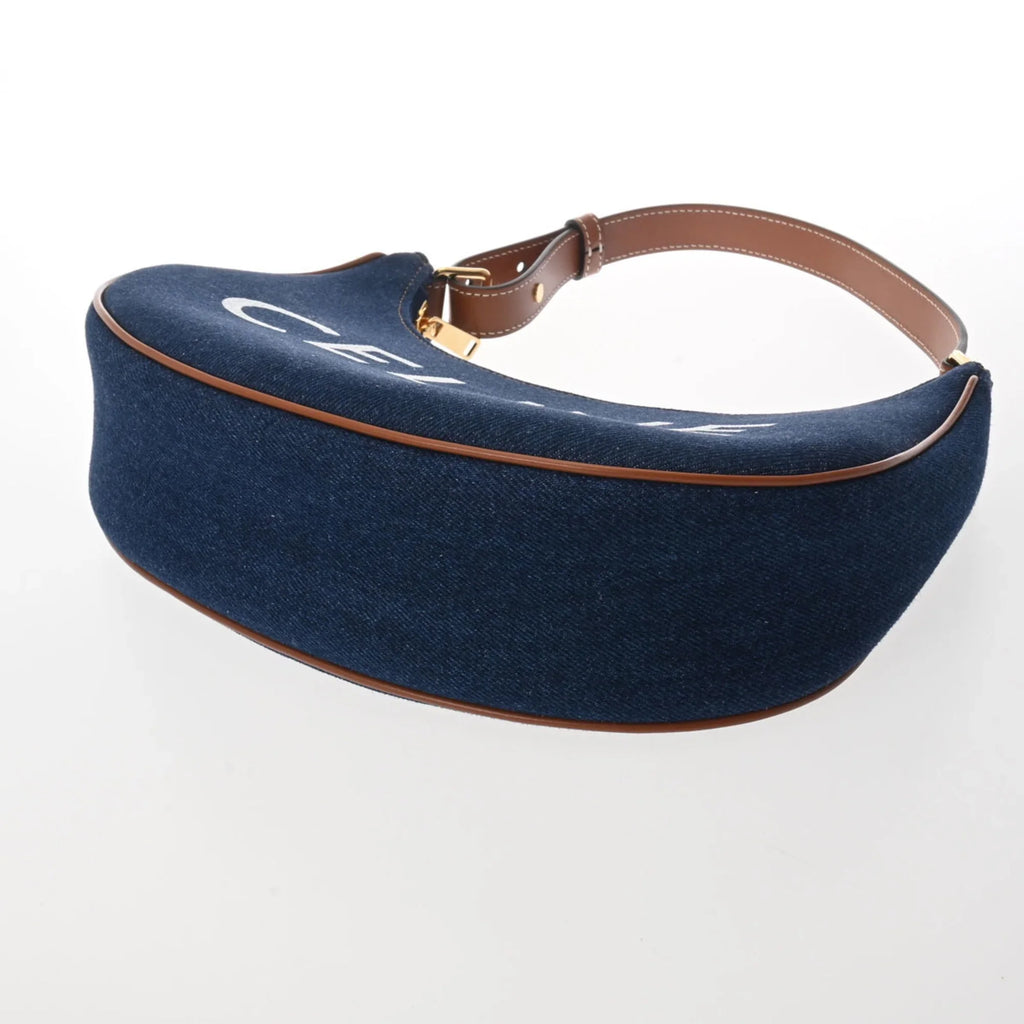 (Like Blue Pre-Owned Denim Ava New) Women's Handbag 193952DKA CELINE Leather