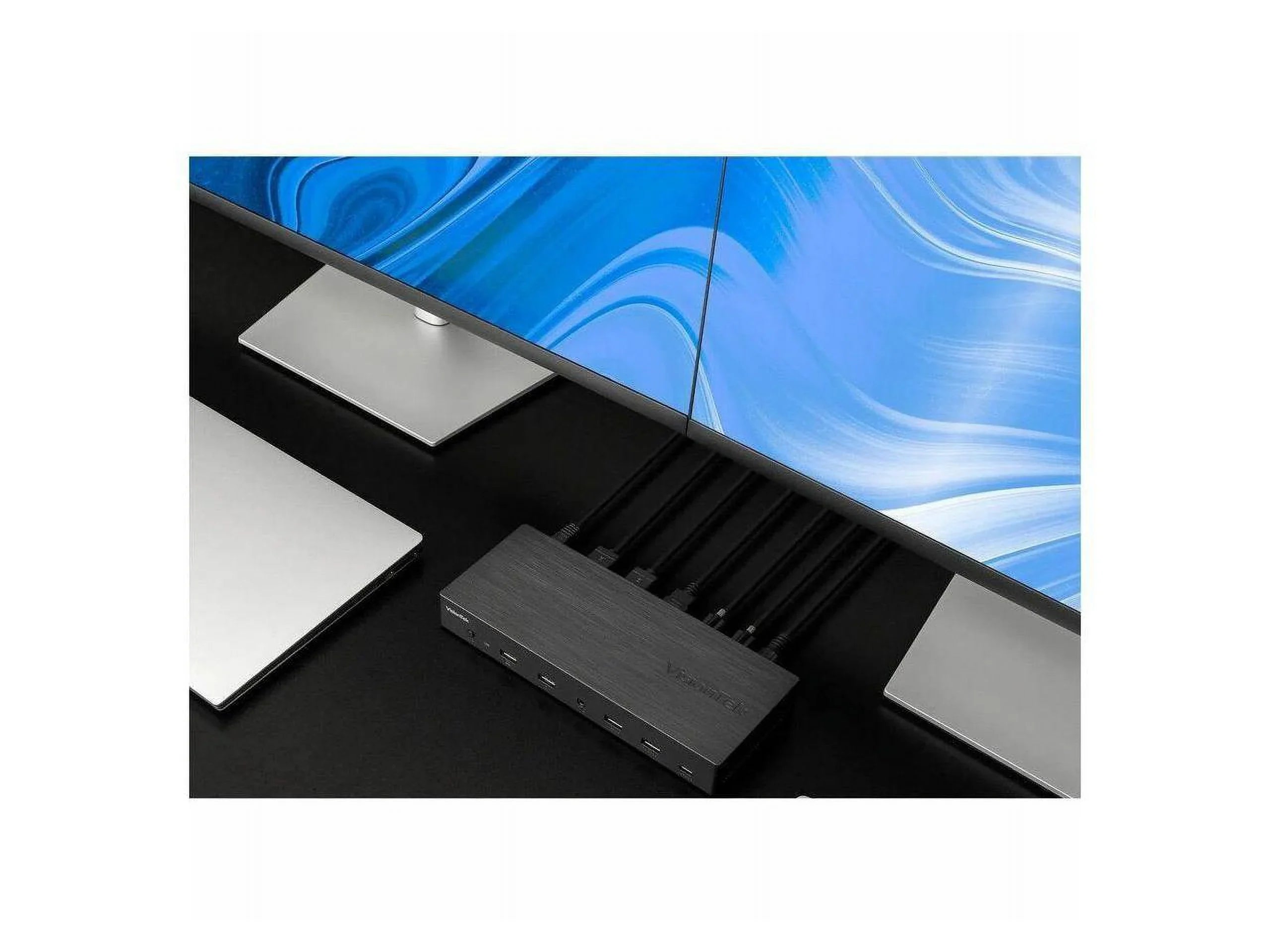 KVM Station USB-C Docking 901520 VT4950 VisionTek 100W PD with