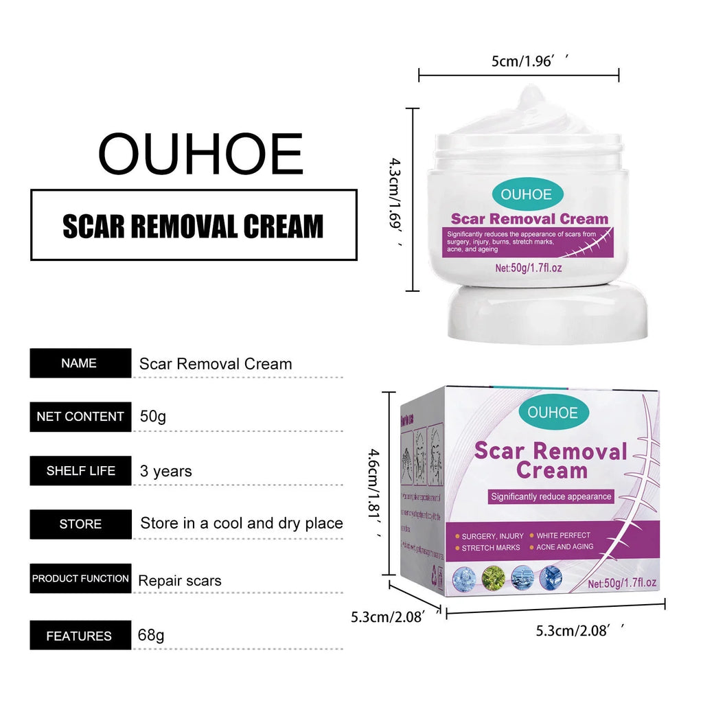 Scar Scar Removal Repair Scar Skin 50ml Repair Cream 2PCS and Cream Removal