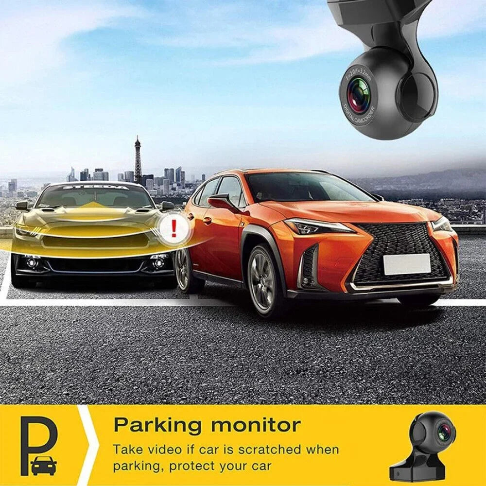 170&deg; - Cam HD Camera WiFi Car Recorder 1080P Cam Dash