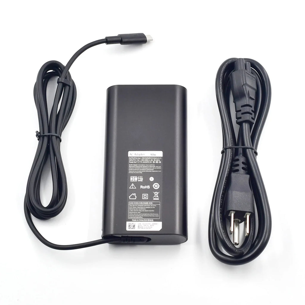 15 Precision 13 9560, 5550, XPS 5750, Adapter C 9370, Type for AC 90W USBC 3540 Dell LA90PM170