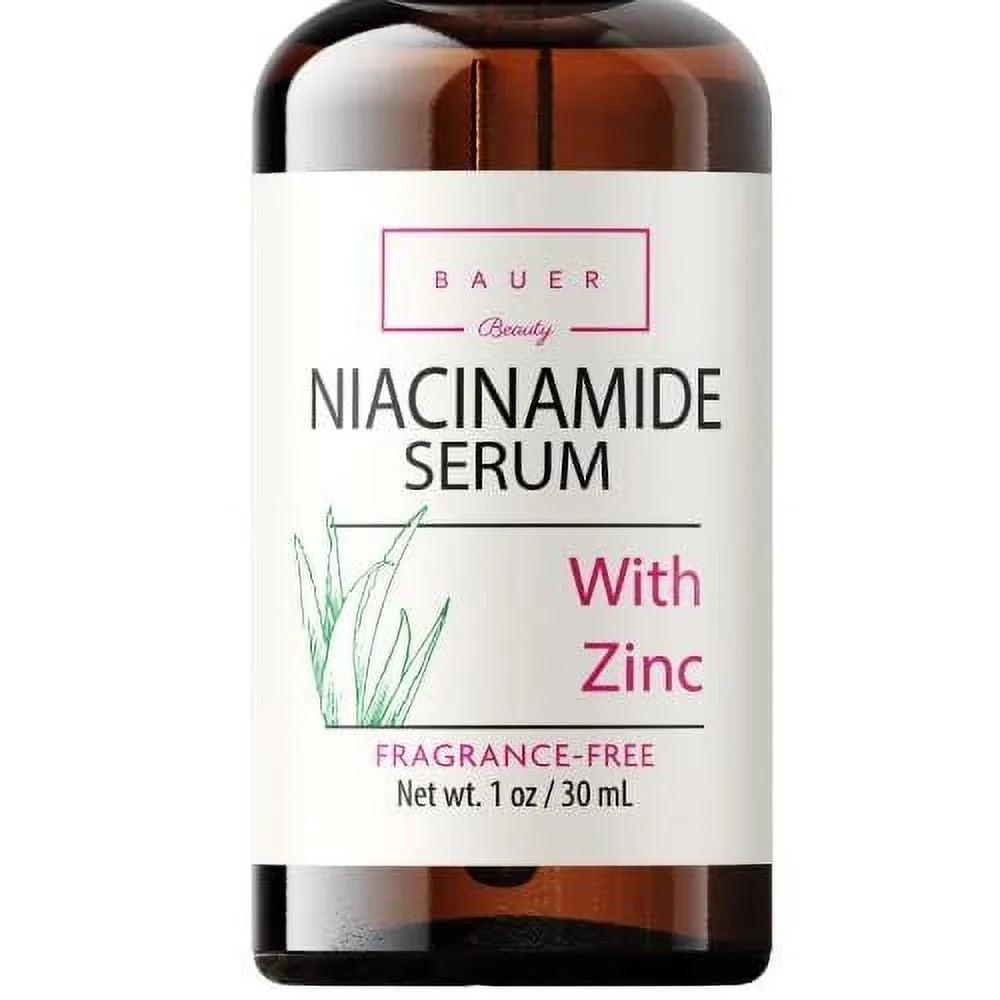 Zinc With Beauty Serum 5% Niacinamide ml 30 Bauer