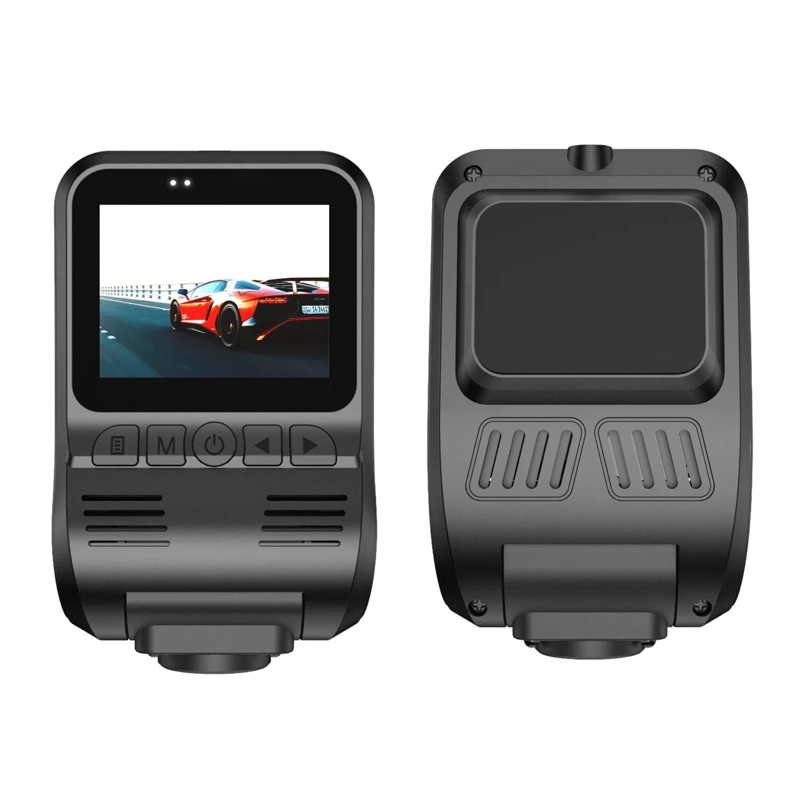 Recording, - Enhanced - Car Cam Camera and Exposure, Multiple Hidden 720P Recorder Safety Dual Driving Rear Front Loop - Camera with Shake and Dash 1080P Resistance
