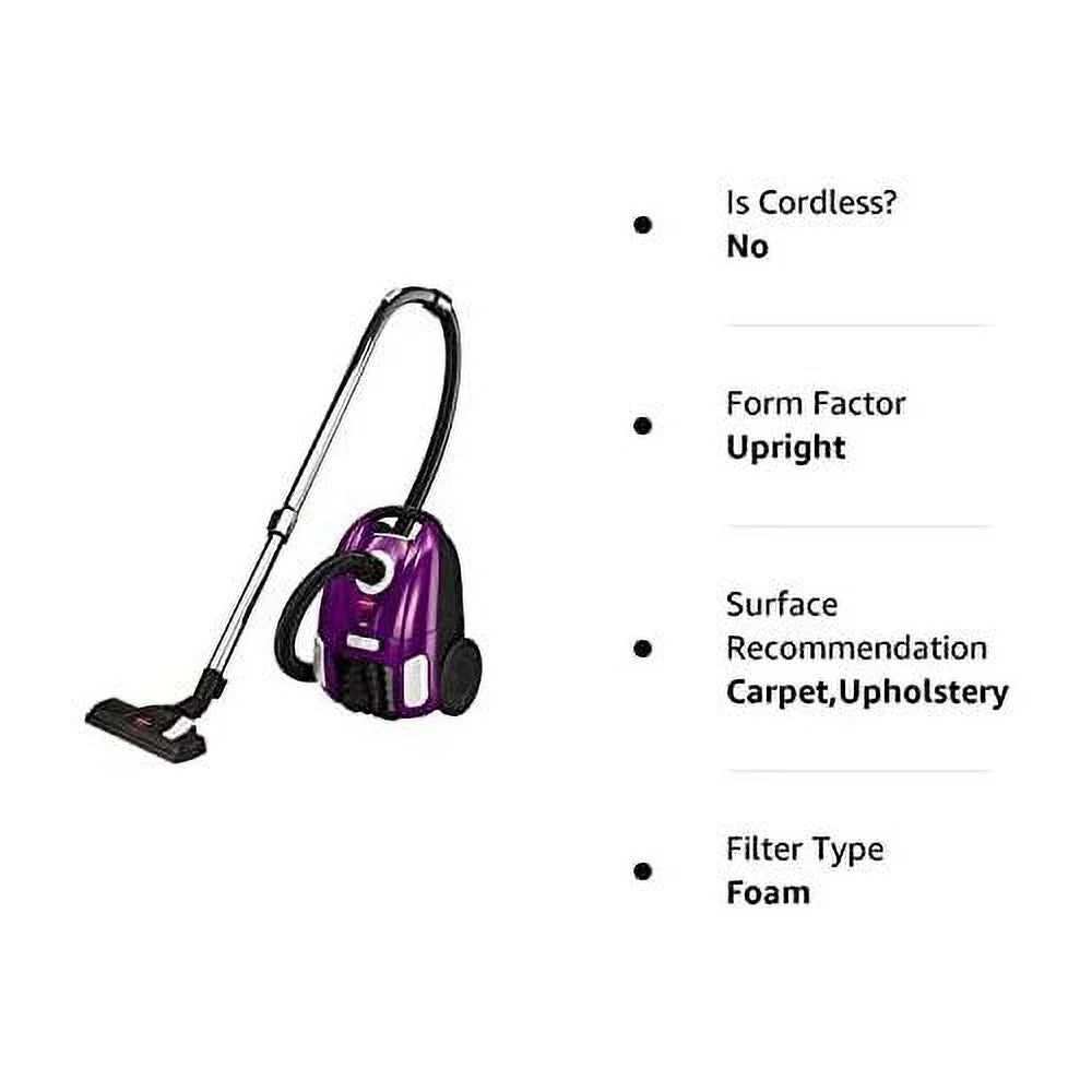 Wand, Vacuum & With Cord Multi-Surface Canister Extra Powerful Lightweight Cleaner Upright Nozzle, Cleaning Cord Telescoping Power Suction Automatic Rewind Long With