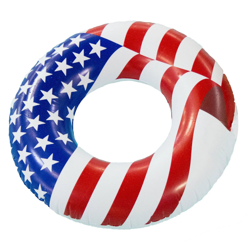 Flag Inch (12 36 Pack) Pool Tube Swimming Inflatable Swimline American Float