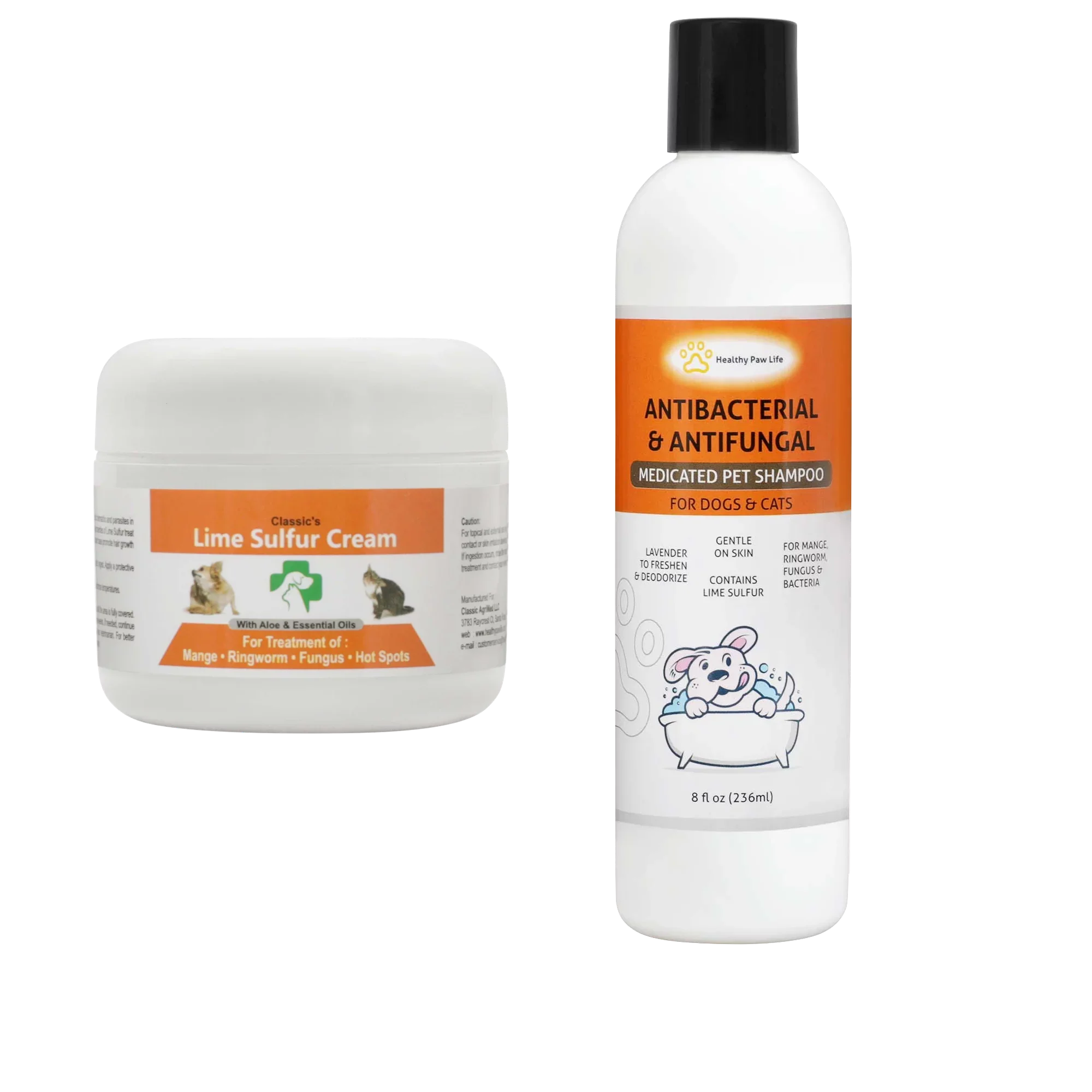 Items: 2 Cream Shampoo Classic's Life Bundle Sulfur oz) Healthy and Classic's (8 Sulfur - Paw (2 Lime oz) Lime