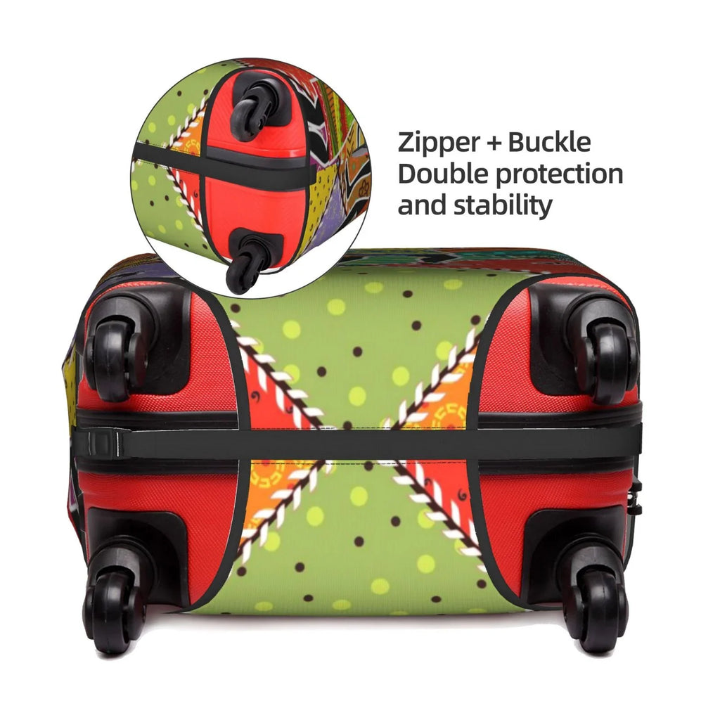 Suitcase Cover Kll Suitcase Protector- Womans Dancing African Cover Luggage