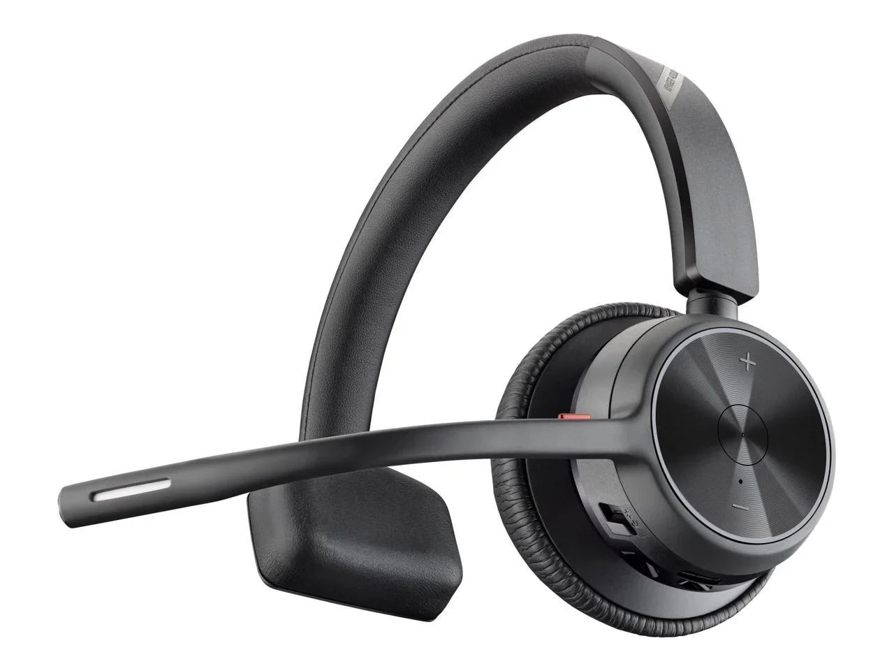 Ear-cup - - Assistant - - Wireless - 298.6 Headset kHz Voyager Hz - Electret Mono - - Charge Bluetooth with Monaural Over-the-head, - - Poly Google 20 Siri, ft 20 On-ear USB-C Condense... - 4310 Stand