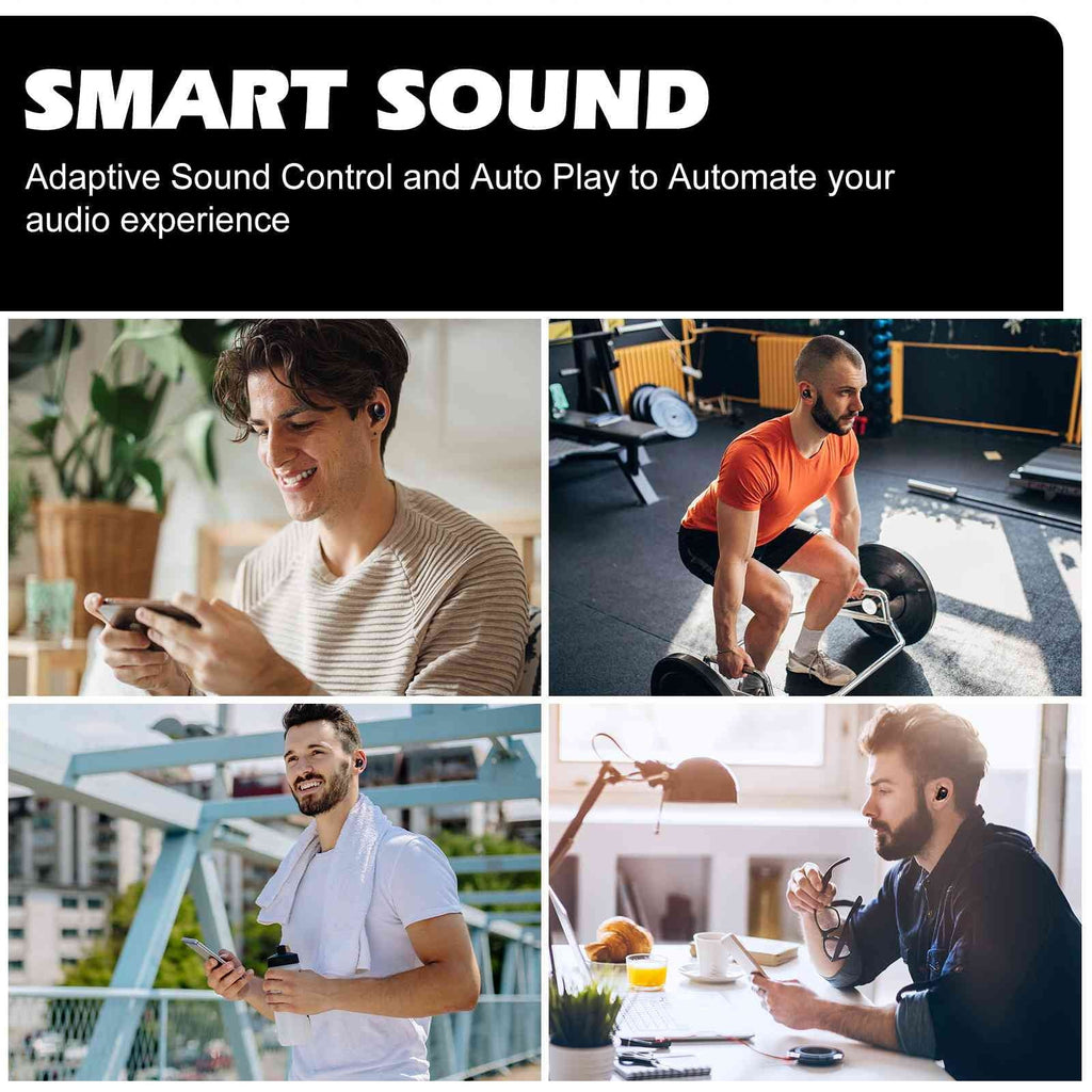 Connect, Black, Bass UrbanX Balanced, IPX5 + Water Earbuds Compatible Charging Boost (2023) Lenovo Y700 True Bluetooth with Case, Dual Wireless Bluetooth Legion Connection, Resistance, 5.2