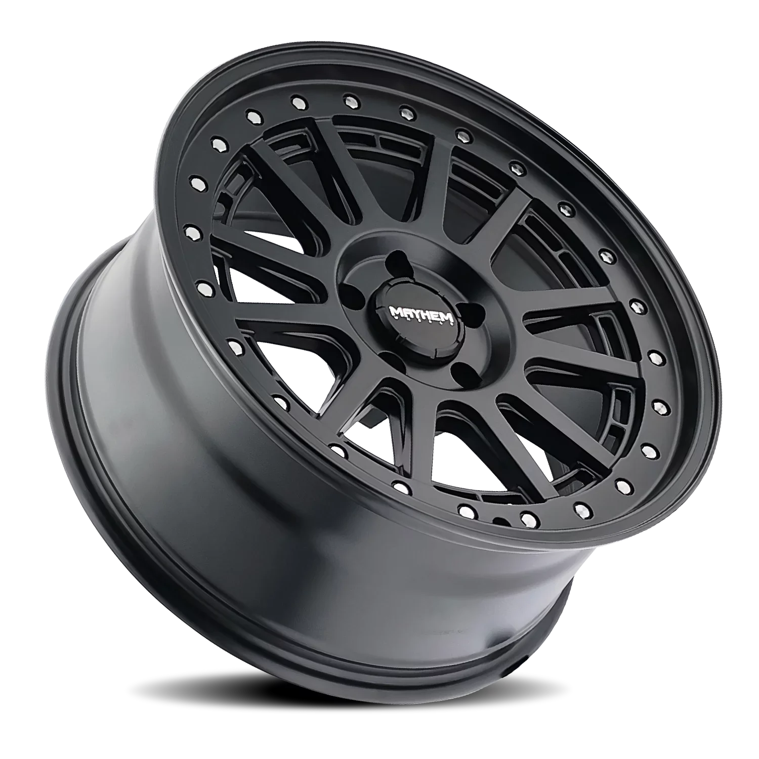 Compass 20x9 Matte Mayhem (0mm) 6x5.5 8305 Black Wheel