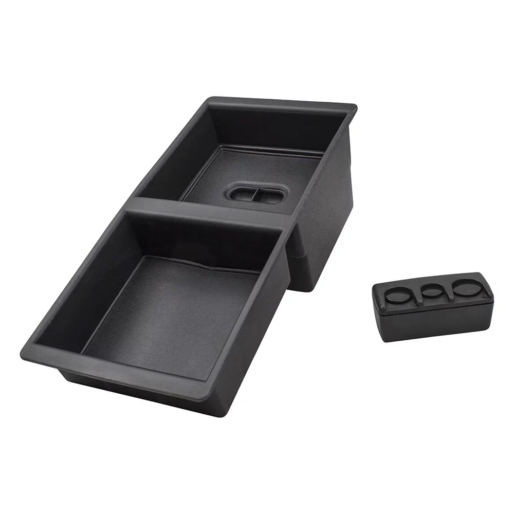 15-19 with XL 10436137 Yukon Replacement & 22817343 Compatible 14-19 Console Brock Tahoe w/ Coin Suburban Organizer Front Silverado/Sierra Center Holder Insert