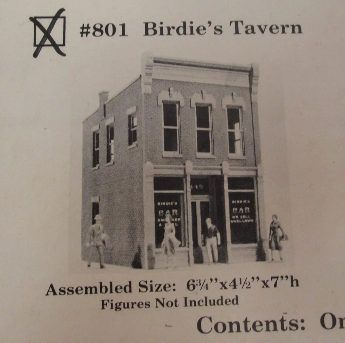 DPM 80100 O Tavern Birdie's