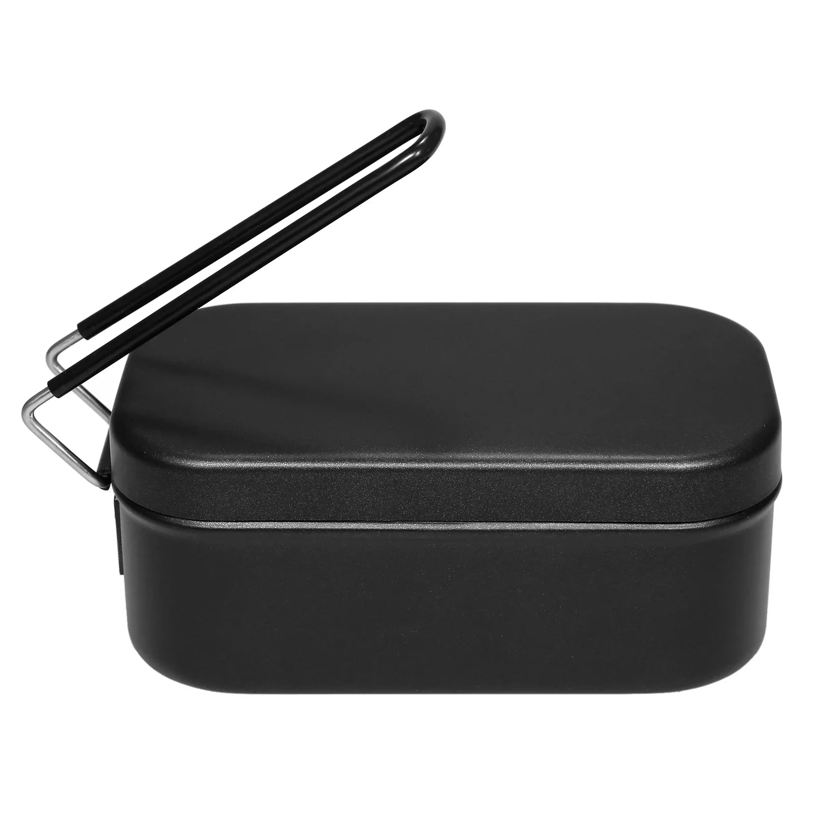 Backpacking Box 4pcs Steaming Kit Tomshine Rack Board Mess Camping Mountaineering 800ml Cutting Fishing Cookware for Lunch with Hiking