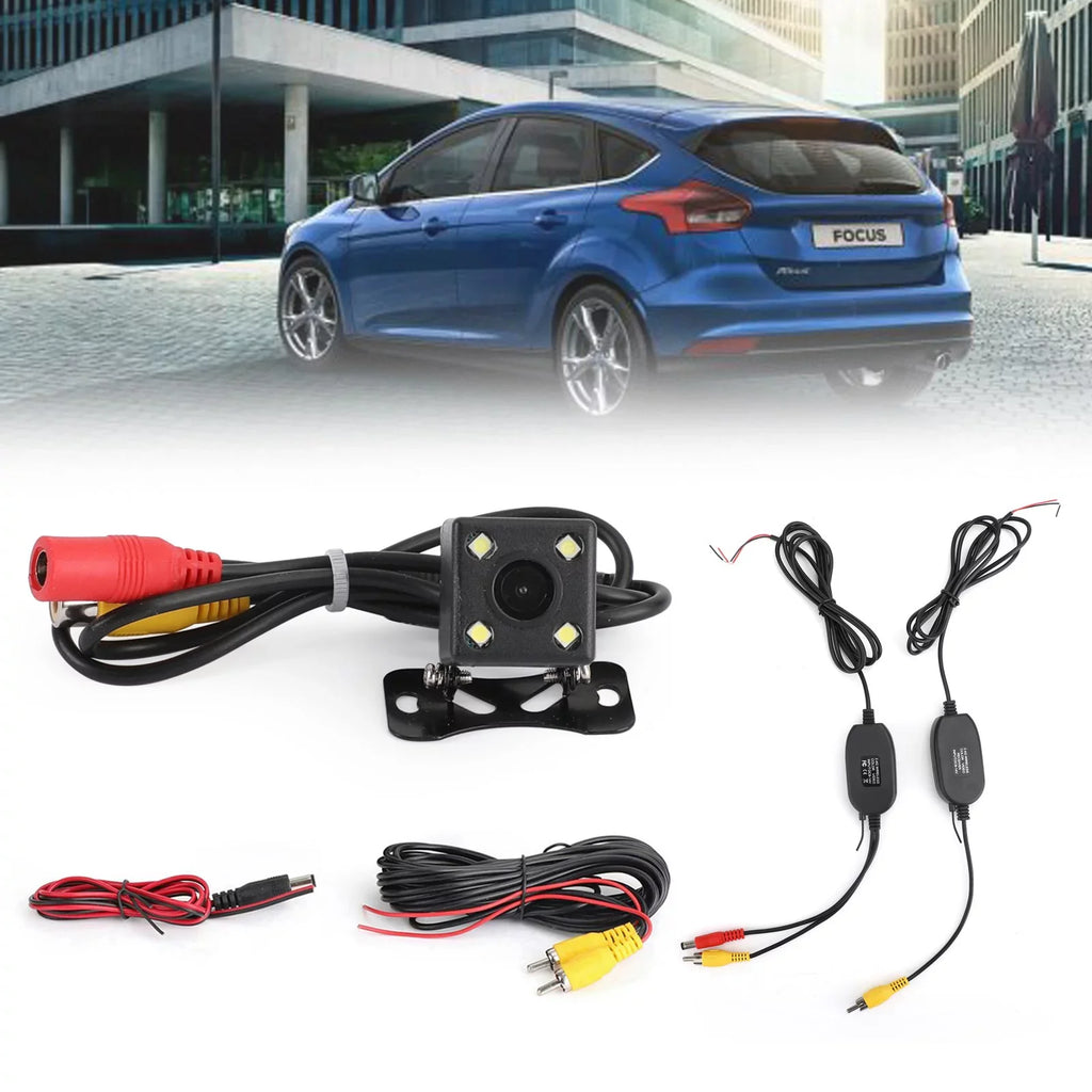 Rear 4 View Wireless View Car Night CMOS Reverse 170¡ã Backup Camera LED