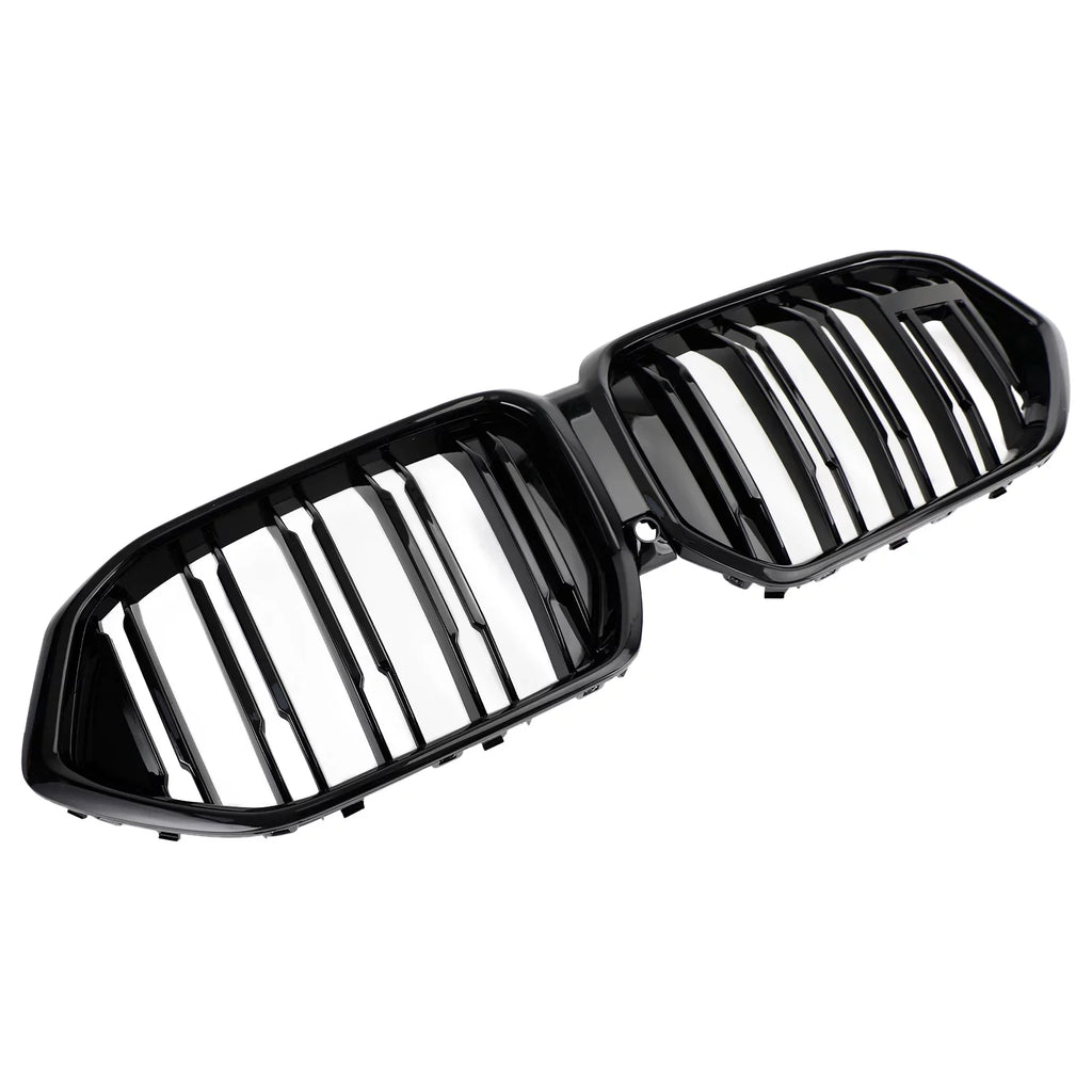 2020-2022 Black W/Camera Hole Front for BMW Grille M50i X6 Fit Grill G06 Bumper