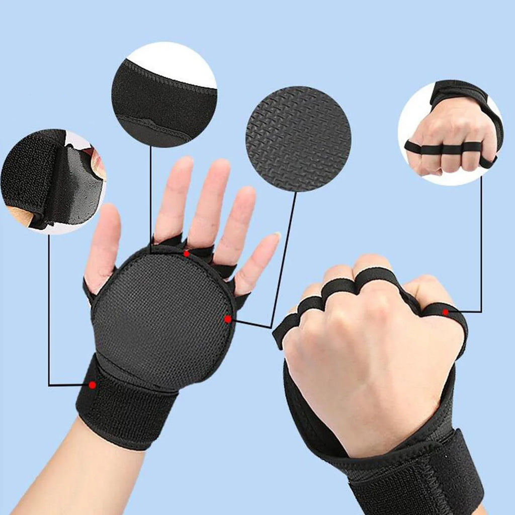 Kettlebells Grips Lifting for Power kesoto Shrugs Deadlifting Hand 4xGymnastics Grips
