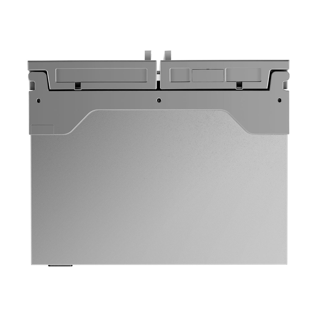 Stainless Steel Refrigerator Water 22.4 3-Door in French ft. Door cu. Dispenser