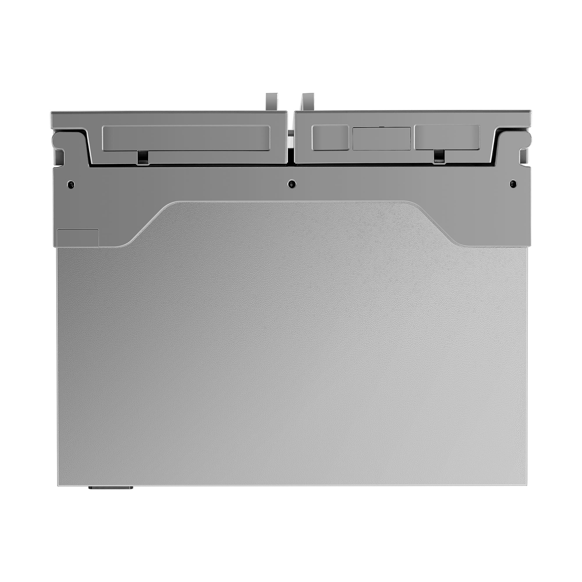 Stainless Steel Refrigerator Water 22.4 3-Door in French ft. Door cu. Dispenser