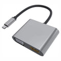 for Splitter S8/S9/FE/Plus USB-C Cable Video Tab - TV Video to HDTV Projector Samsung Galaxy Adapter VGA Hub HDTV Converter Tablets