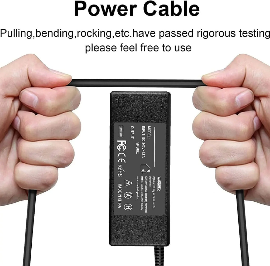 Guy-Tech 14 DC Adapter Power HP Workstation Cable G2 / AC Cord L3Z53UT 14" ZBook Compatible L3Z52UT L3Z47UT Mobile Supply with