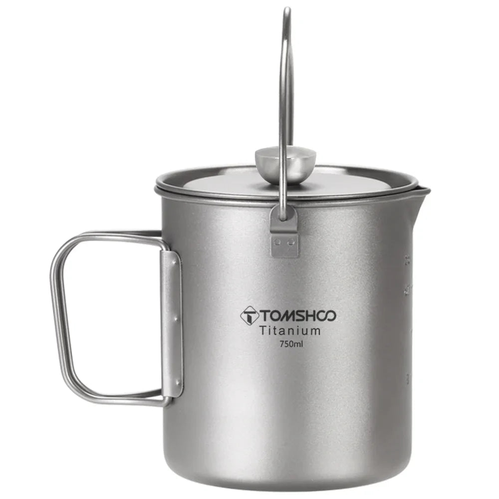 French Press Plate, Pot, Backpacking Coffee Method Cup Camping Maker Hiking Press with for TOMSHOO and Press 750ml Coffee