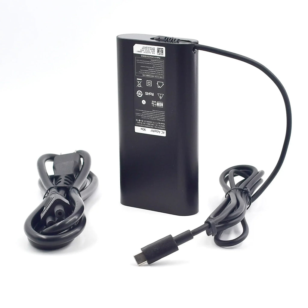 15 Precision 13 9560, 5550, XPS 5750, Adapter C 9370, Type for AC 90W USBC 3540 Dell LA90PM170