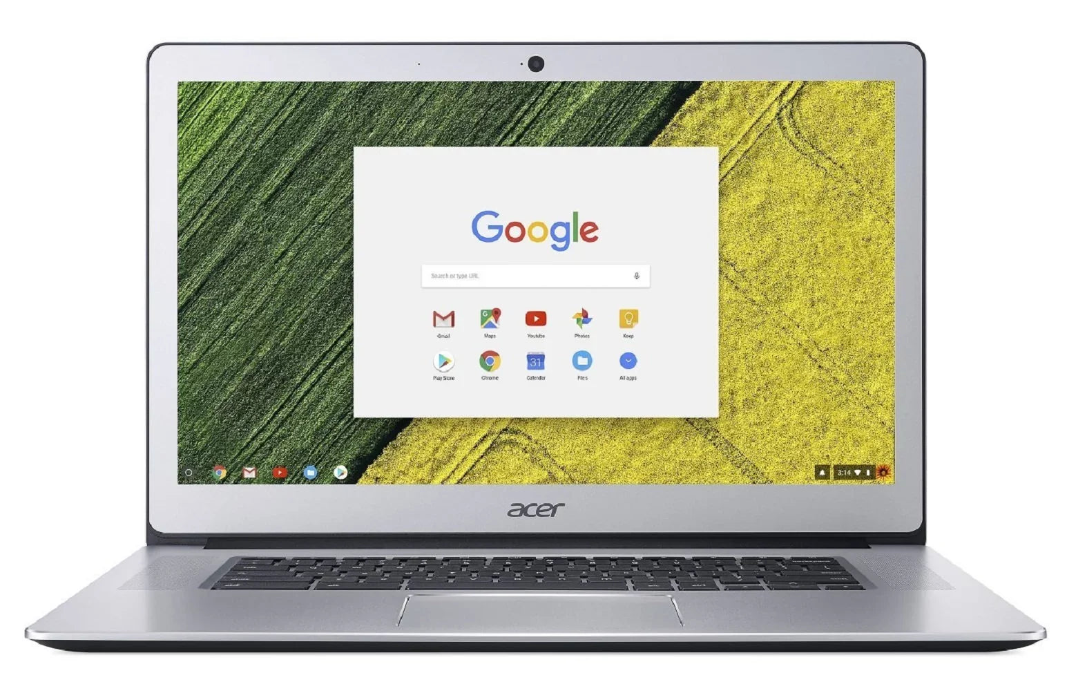 SSD WC 15.6" ChromeOS Pentium 32GB CB515-1HT-P39B 1.1GHz ac FHD N4200 Chromebook 4C 4GB MT Acer
