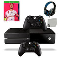 Bundle BOLT Console FIFA-20 Original Headset With Black Included Xbox One Microsoft 500GB Used Controller AXTION 2 Game Gaming