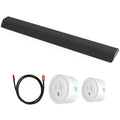 Bundle 6FT Plug Bar All-in-One Channel System Vizio Gear HDMI M-Series and Gear Sound 2 Smart Cable Deco with 2.1 Deco Pack WiFi