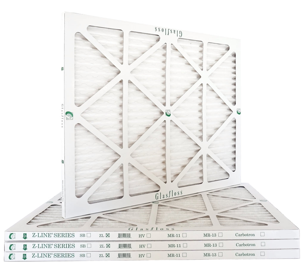 MERV Air - Glasfloss Air 4) (Pack USA. Air Filter Filter Home Furnace Pleated AC - 2" or 20x22x2 In - - Made The or - - 10 Office Filter HVAC of