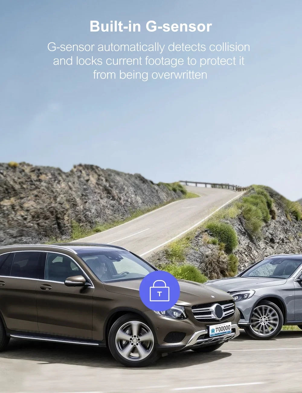 for Vision, Wide Crosstour Loop WDR, 170¡ã IPS Recording, 3 Dash Cars and Angle, Rear,1080P Night Front Dash Recorder Camera Inch Screen, G-Sensor, Mode Support Cam 128GB Parking with with