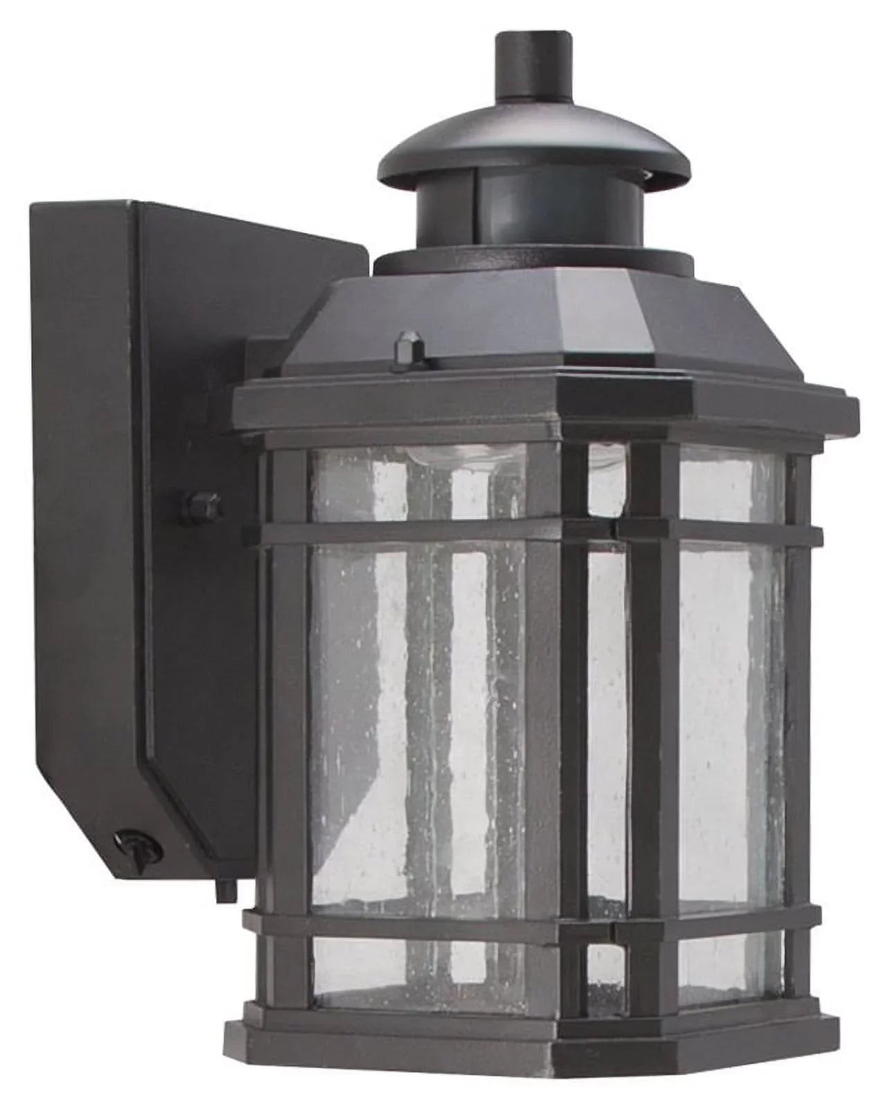 350 Motion V, Wall Fixture LED-0214-WD-SE Lamp, Boston Black Harbor 10.5 Lumens, LED 120 Outdoor W, Activated Lantern,