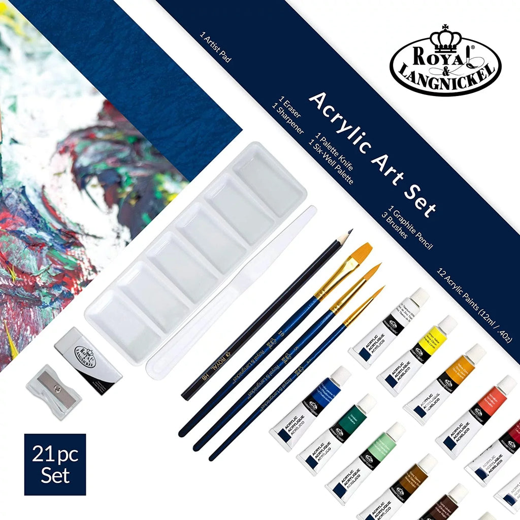 Painting Box & Set Essentials Piece Acrylic Langnickel Royal 21