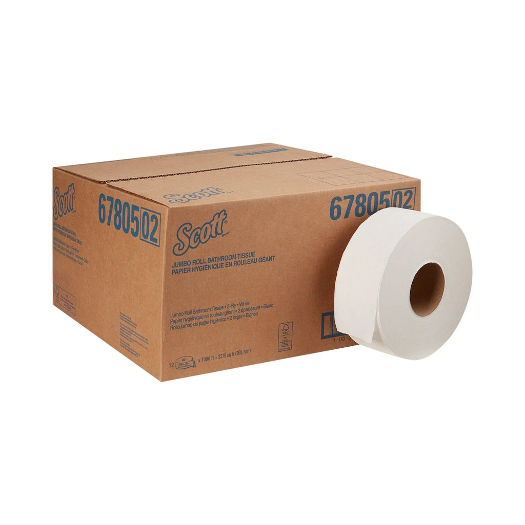 Essential Toilet (CS/12) Paper Scott Jumbo Roll