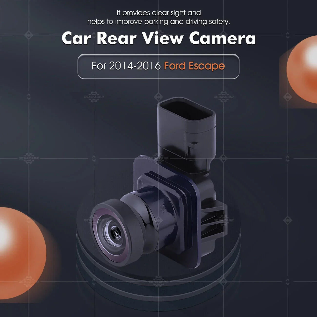 2015 View 2014 Rear Up Escape EJ5Z19G490A US Camera For 2016 Back Ford GJ5T19G490AD