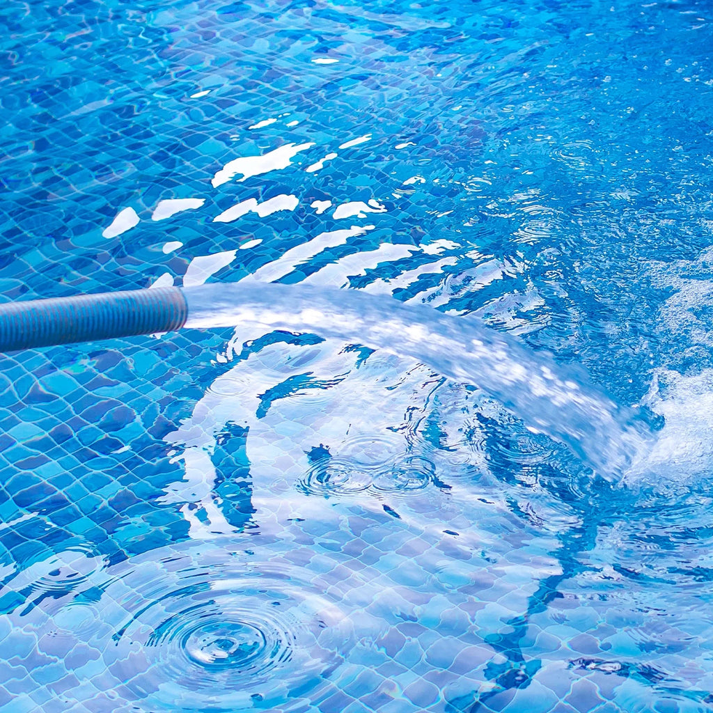 for 2" Reinforced High Swimming Hose Hoses Pool Backwash Pressure 0.3MPa 25ft PVC Dia Discharge