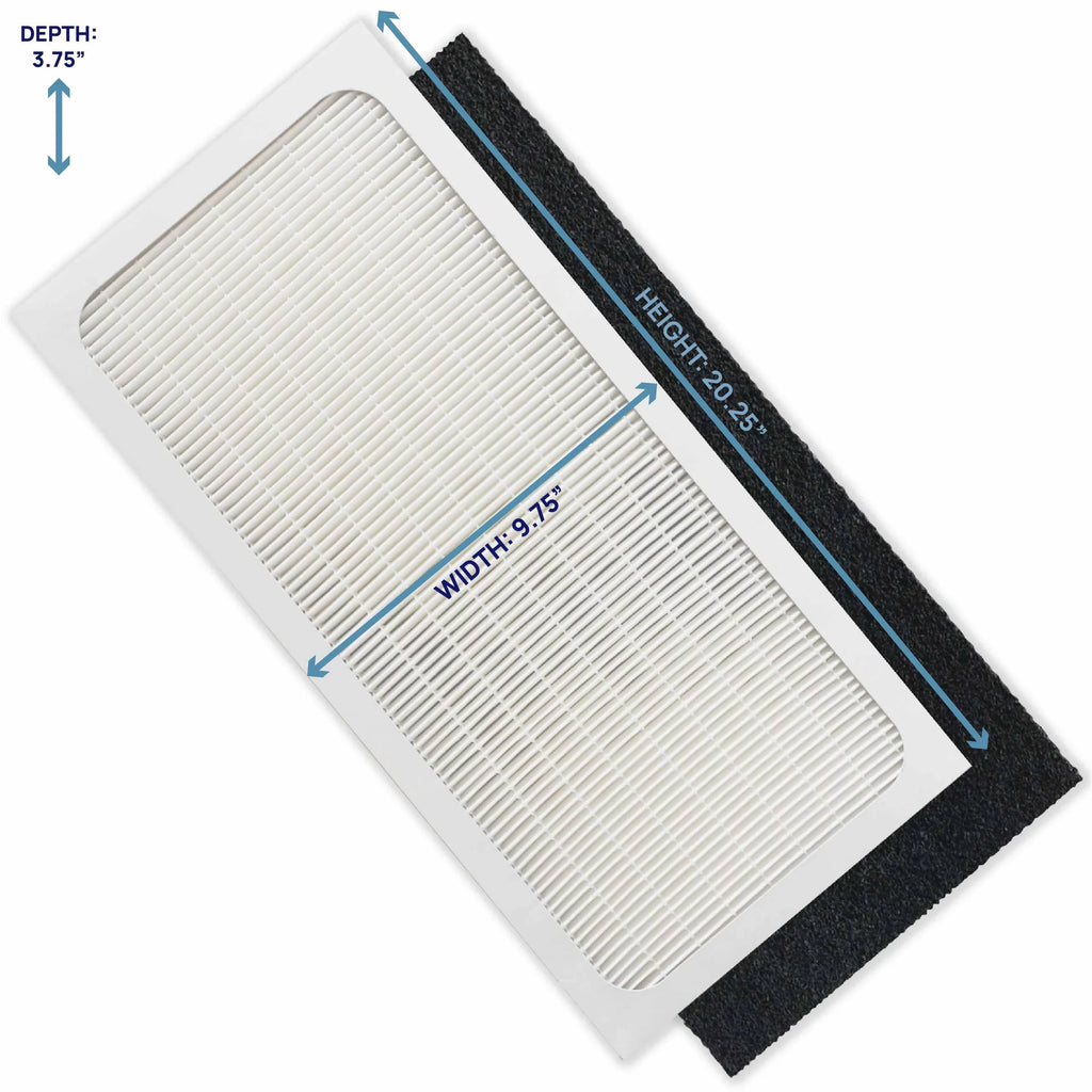 402, Blue Sky Bros For 403, 410, Protection 400 450E, 480i, Compatible HEPA BLUEAIR Dual BA-400S 405, 455EB Replacement Filter Particle Series Filter With SmokeStop