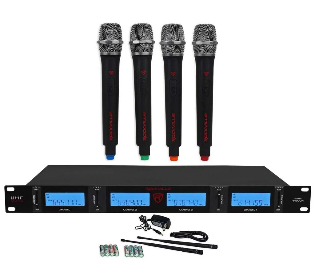 16x8+(4) MSB16R UHF Wireless Mics+Samson 16R Stagebox Soundcraft Mini Headphones