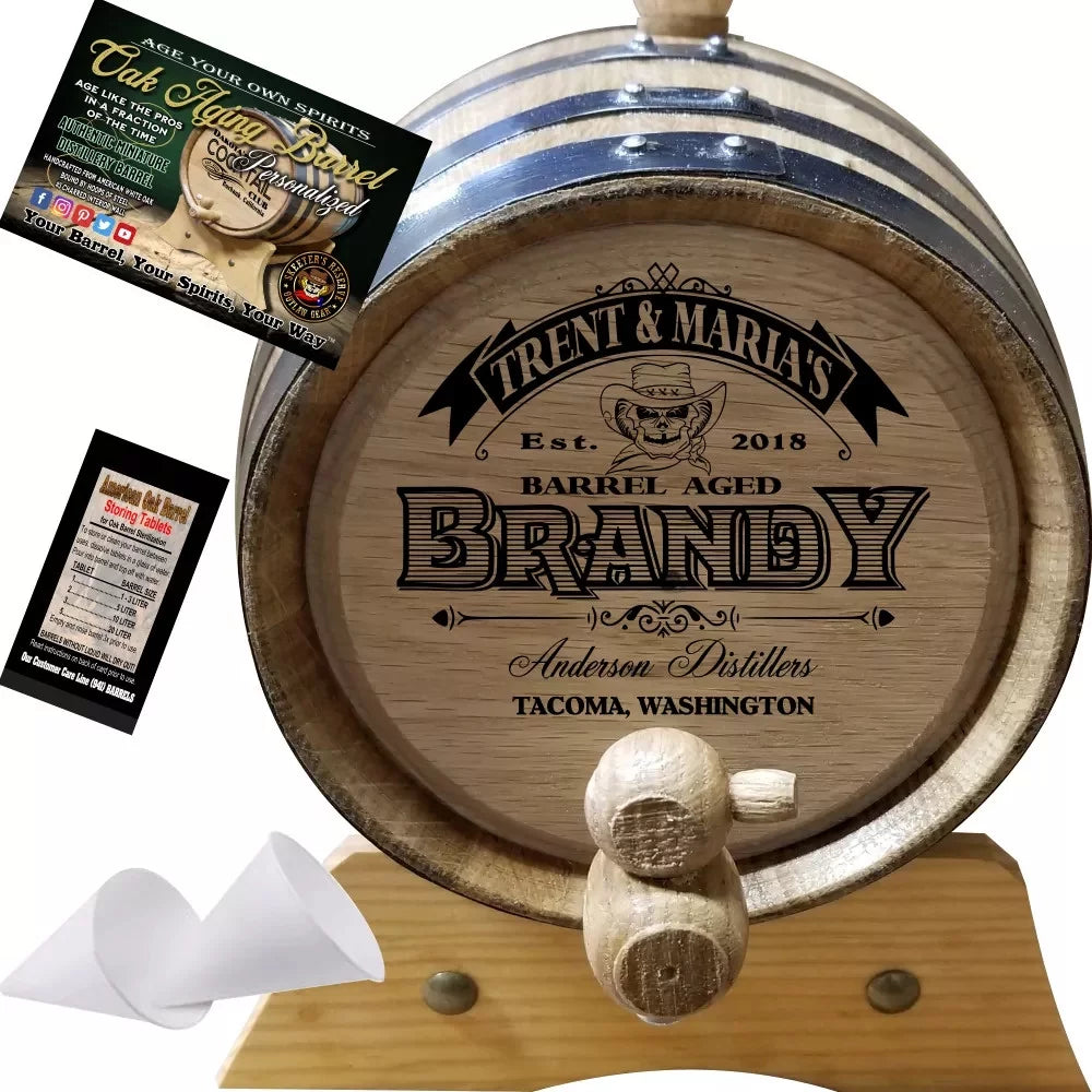 '- Brandy Oak American Aged (106) Brandy Personalized Barrel Barrel Aging