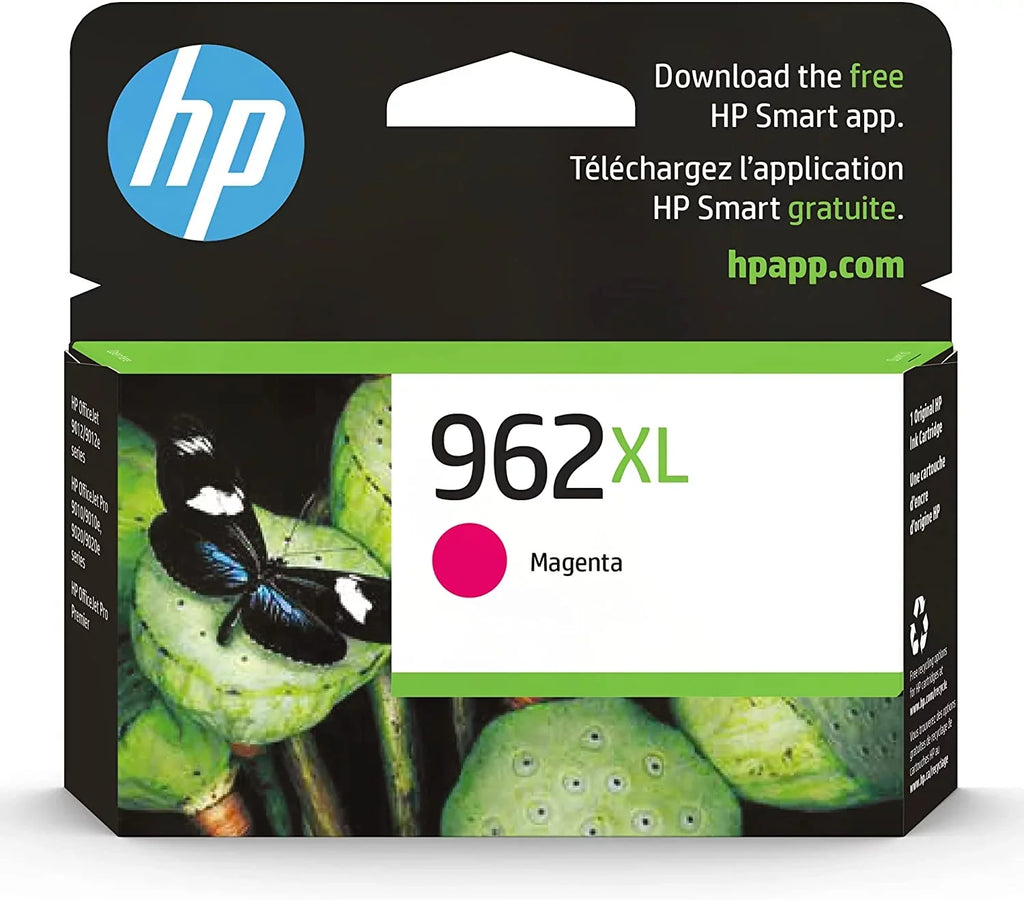(962XL Combination Yellow) Cyan, each 962XL Original 1 Magenta, 3JA02AN) (3JA00AN, 962 3JA01AN, color color 962XL 962XL HP HP