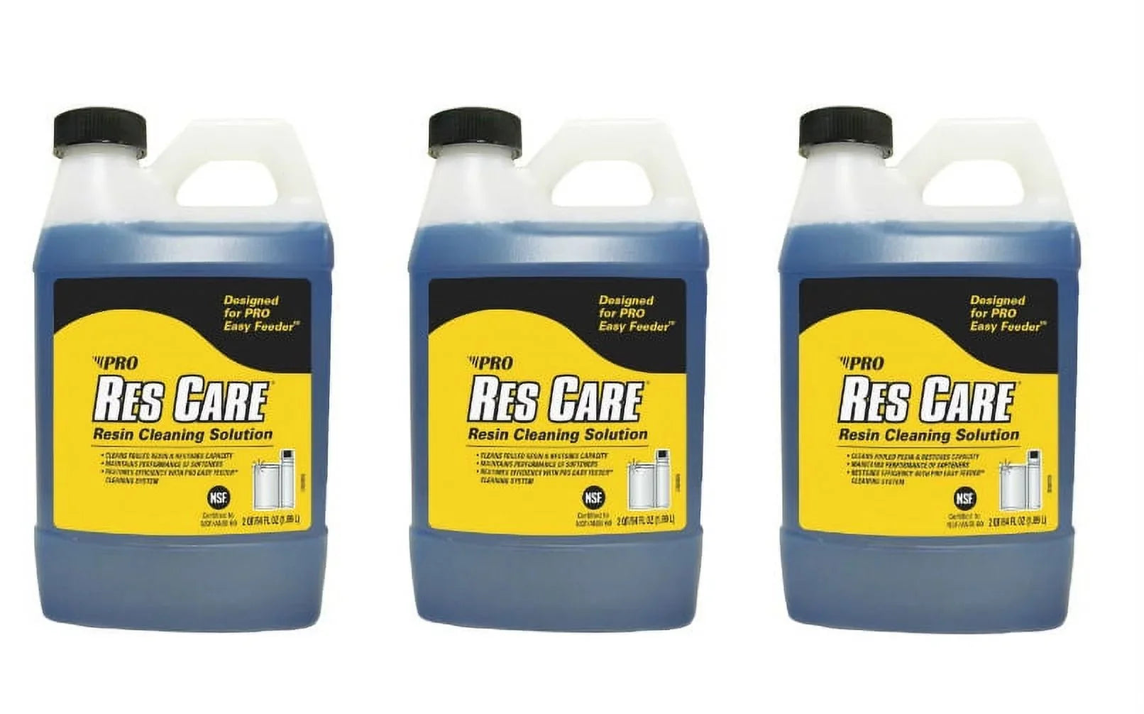 Cleaner All-Purpose Pack Bottle, oz. 64 ResCare 3 Liquid RK03B Refill, Softener Water
