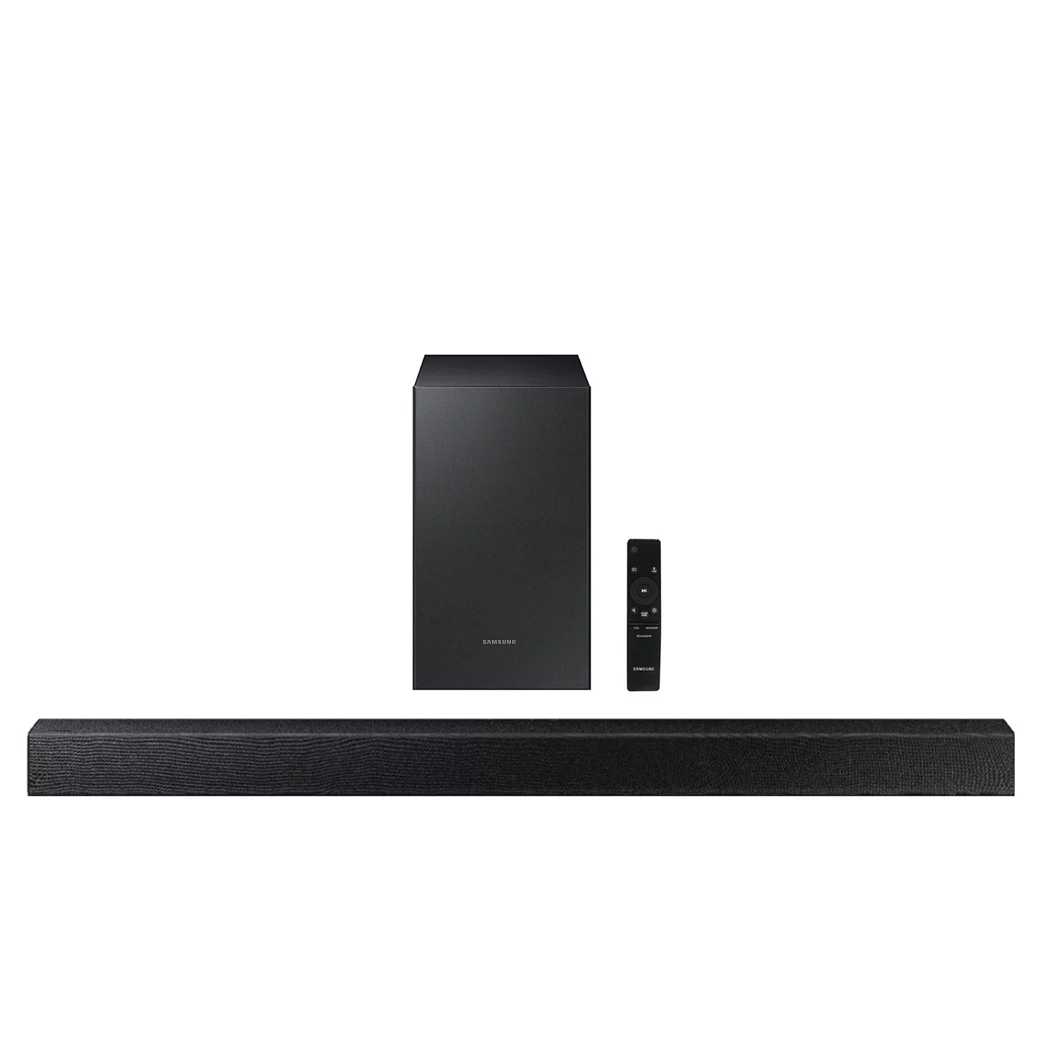 2-Piece 300-Watt Bluetooth(R) Subwoofer Samsung with 2.1-Channel Soundbar HW-A450/ZP Restored Wireless (Refurbished)
